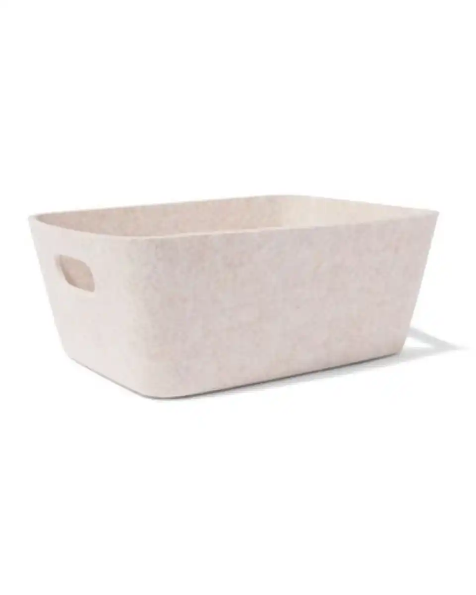 Bild 1 von Korb 33 x 14 cm, Filz, Beige