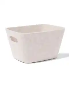 Korb 20 x 12 cm, Filz, Beige