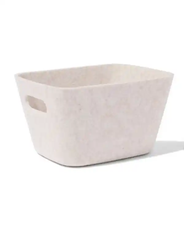 Bild 1 von Korb 20 x 12 cm, Filz, Beige