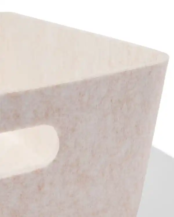 Bild 2 von Korb 40 x 20 cm, Filz, Beige