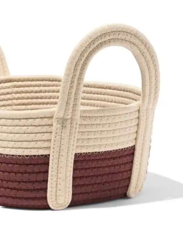 Bild 2 von Korb 34 x 13 cm, Seil, Beige