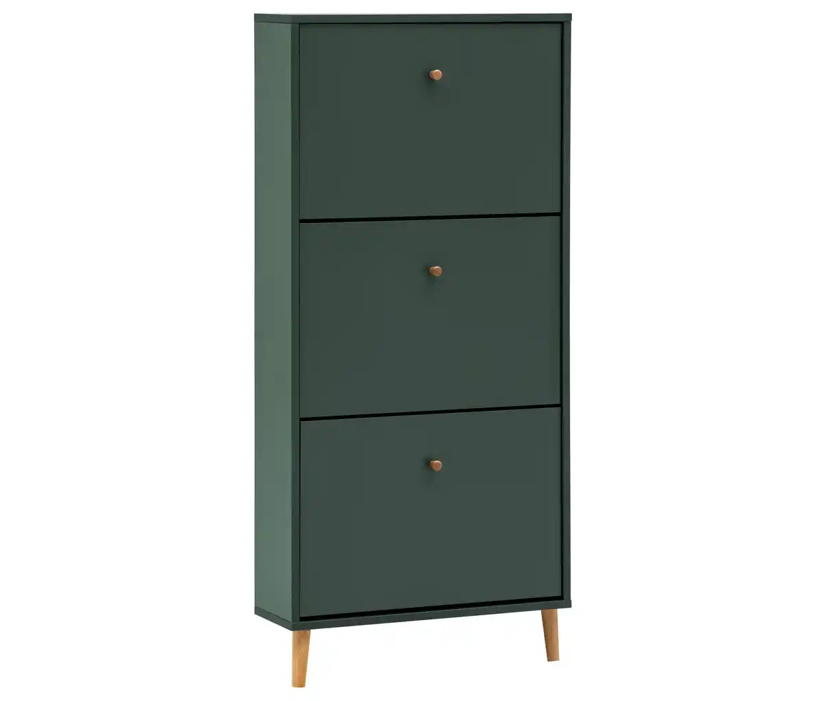 Bild 1 von Schuhschrank »Bjarne«, 3 Klappen, waldgrün