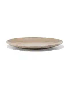 Speiseteller Ø 26,4 cm, Monaco, reaktive Glasur, hellbraun