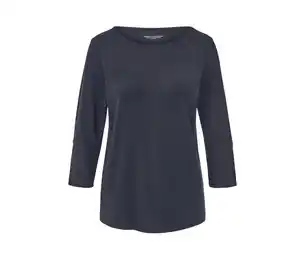 Funktionsshirt mit 3/4-Ärmel, blau