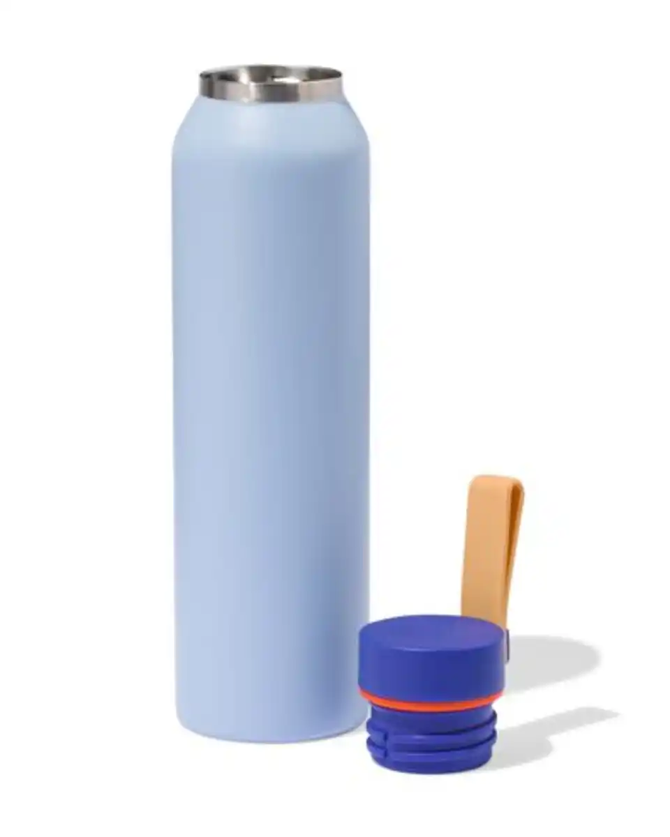 Bild 3 von Thermosflasche, 500 ml, Edelstahl, blau