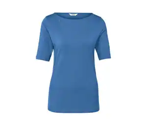 Halbarmshirt, blau