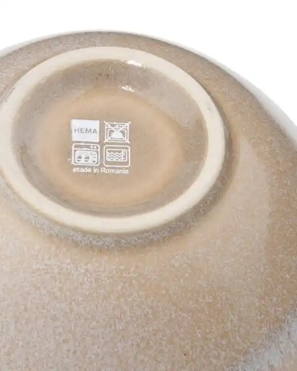 Bild 3 von Schälchen Ø 12 cm, Monaco, reaktive Glasur, hellbraun