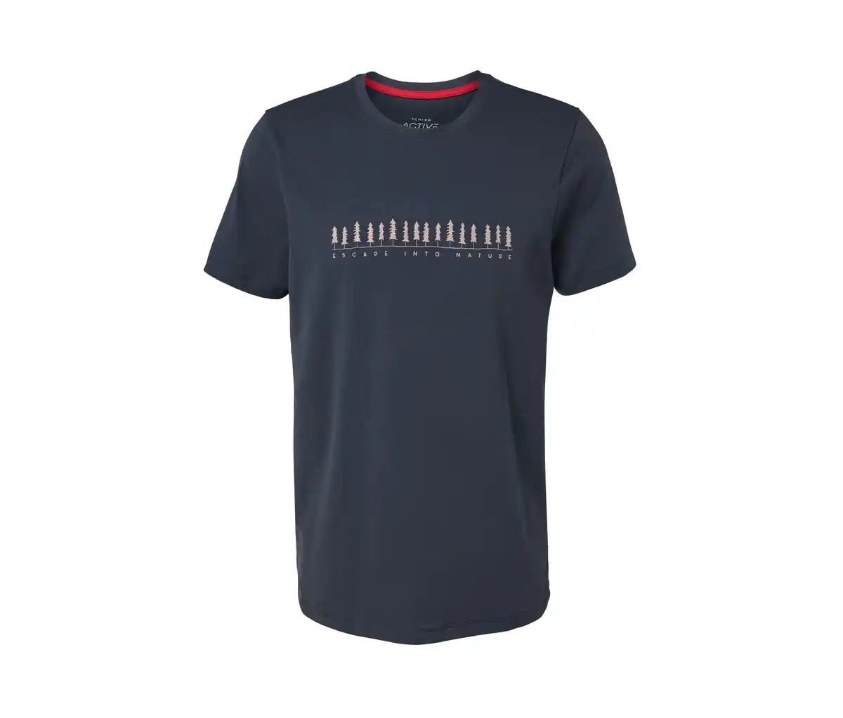 Bild 1 von T-Shirt mit Print, blau