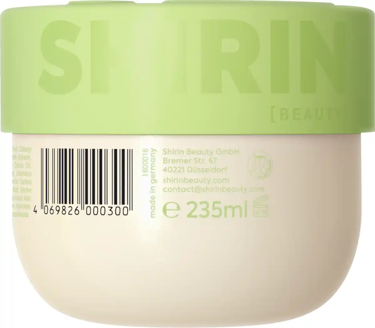 Bild 3 von Shirin Beauty Body Butter Milky Mango Matcha Latte Kiss, 235 ml