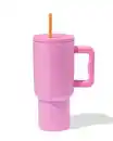 Bild 1 von Trinkbecher, 900 ml, Edelstahl, rosa