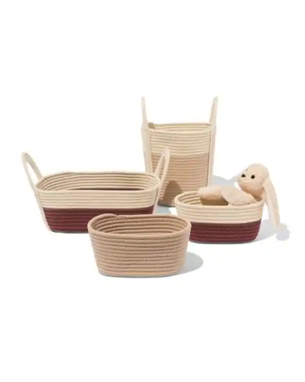 Bild 3 von Korb 25 x 30 cm, Seil, beige