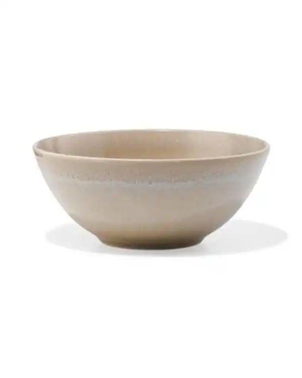 Bild 1 von Schälchen Ø 16 cm, Monaco, reaktive Glasur, hellbraun