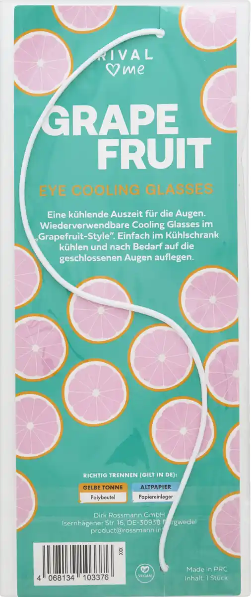 Bild 2 von RIVAL loves me Funny Fruits Grapefruit Cooling Glasses