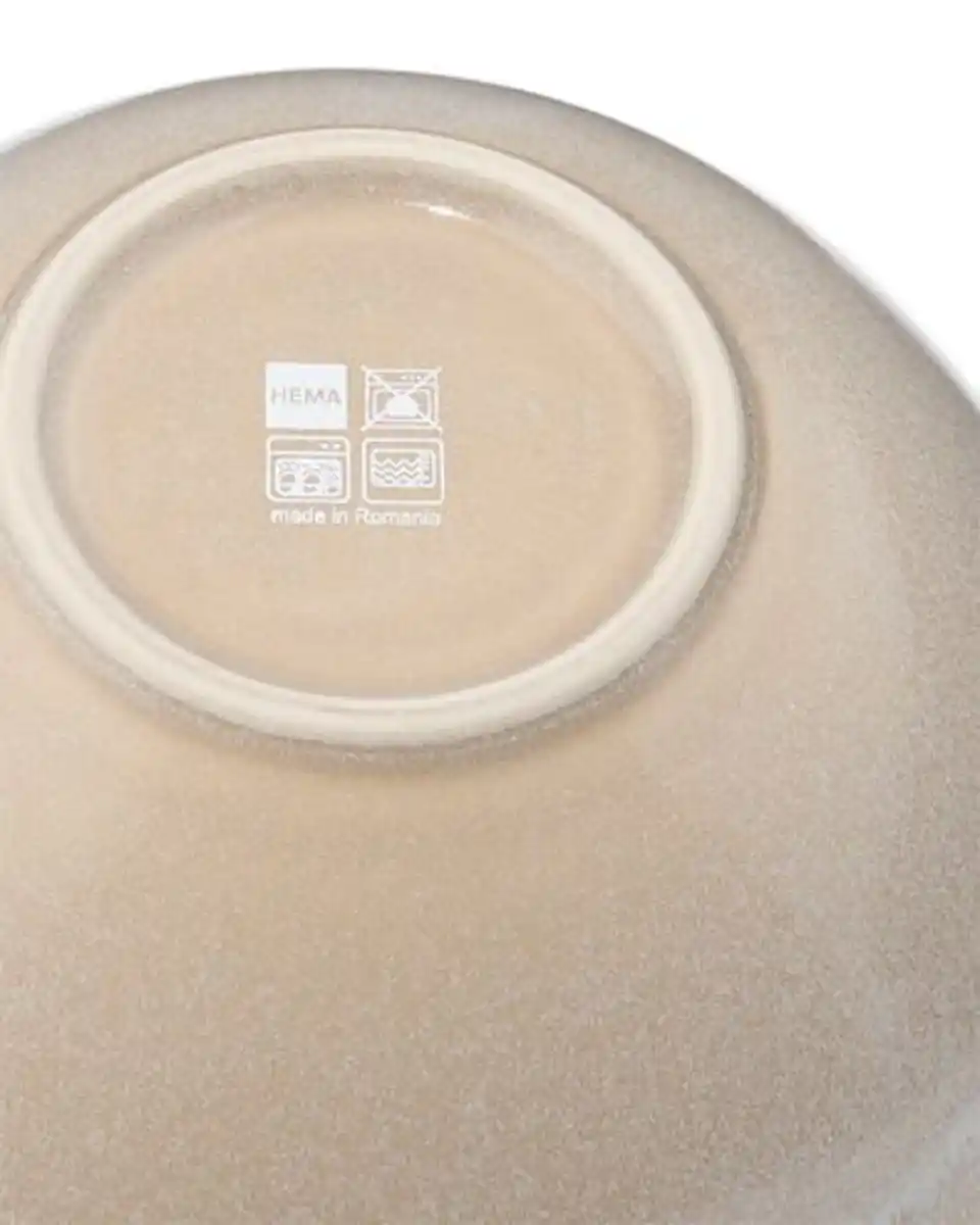 Bild 3 von Schälchen Ø 16 cm, Monaco, reaktive Glasur, hellbraun