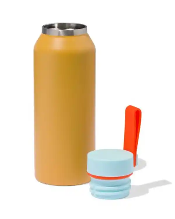 Bild 3 von Thermosflasche, 350 ml, Edelstahl, braun