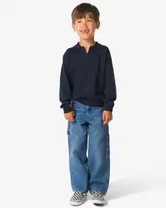 Cargohose für Kinder mittelblau