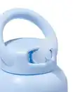 Bild 2 von Wasserflasche mit Trinkhalm, 300 ml, blau
