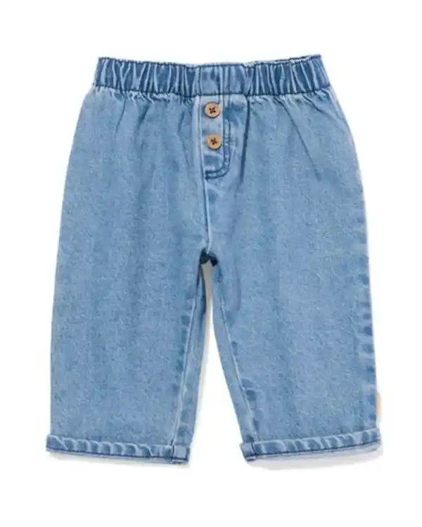 Bild 1 von Newborn-Hose, Denim jeansfarben