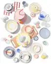 Bild 4 von Speiseteller, Ø 26 cm, Kombigeschirr, New Bone China, weiß