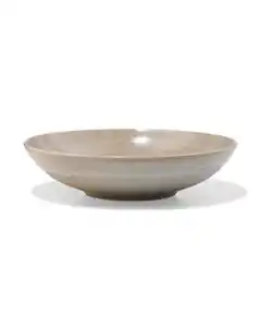 Suppenteller Ø 21,2 cm, Monaco, reaktive Glasur, hellbraun