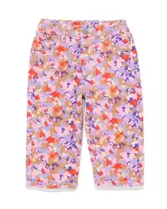 Babyhose mit Blumen bunt