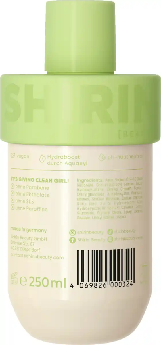 Bild 2 von Shirin Beauty Shower Gel Milky Mango Matcha Latte Kiss, 250 ml