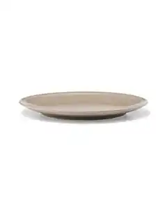 Frühstücksteller Ø 20,5 cm, Monaco, reaktive Glasur, hellbraun