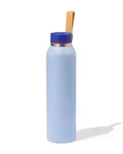 Thermosflasche, 500 ml, Edelstahl, blau
