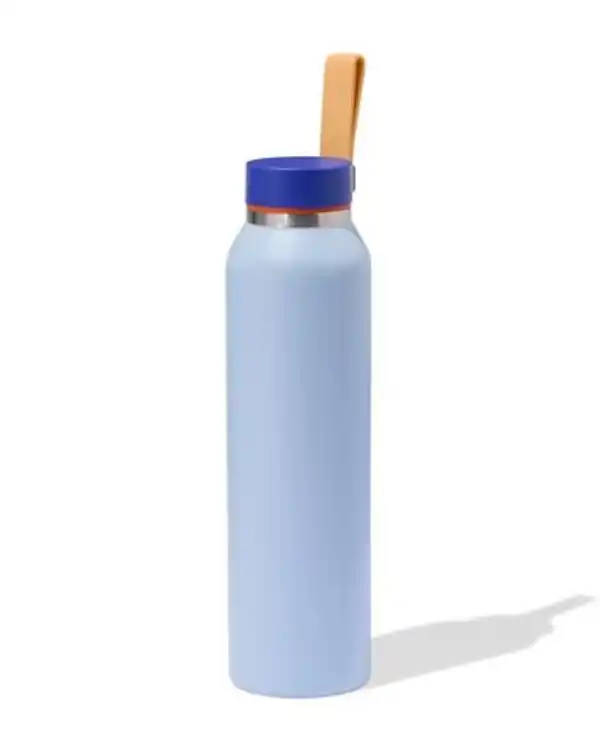 Bild 1 von Thermosflasche, 500 ml, Edelstahl, blau