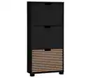 Bild 1 von 2er-Schuhschrank »Ryker«, matt schwarz