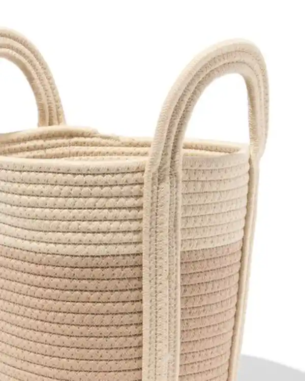 Bild 2 von Korb 25 x 30 cm, Seil, beige
