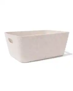 Korb 40 x 20 cm, Filz, Beige