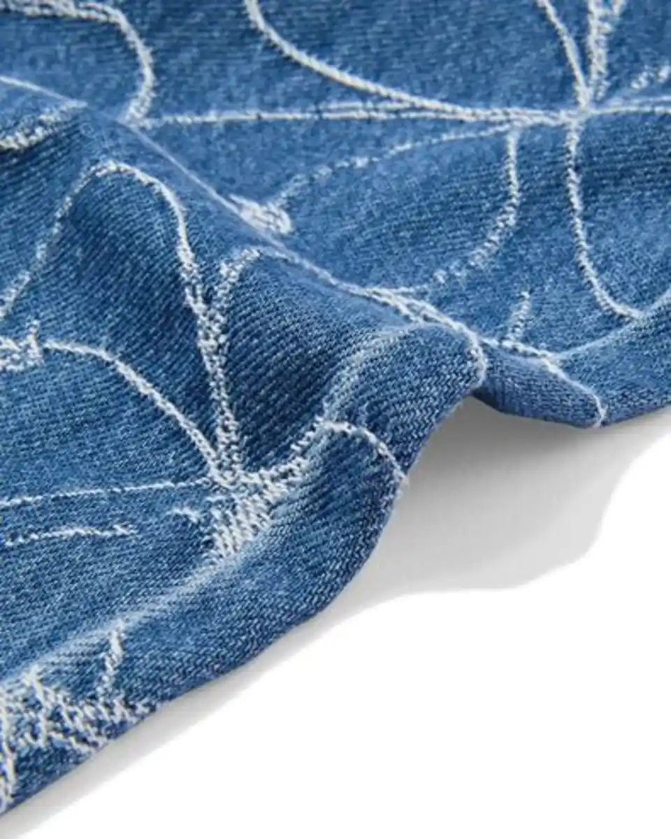 Bild 3 von Kinderhose mit Blumen mittelblau