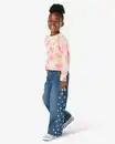 Bild 1 von Kinderjeans, Wide-Fit, Blumen dunkelblau