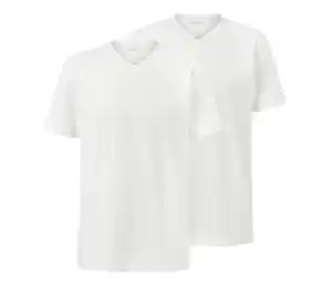 2 T-Shirts mit V-Ausschnitt