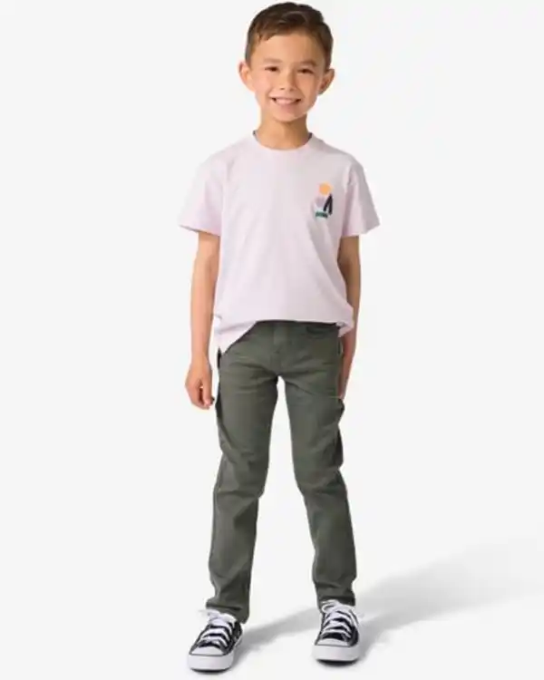 Bild 1 von Kinder-Jog Denim Skinny Fit grün