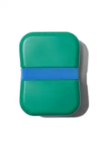 Brotdose mit Gummiband, grün