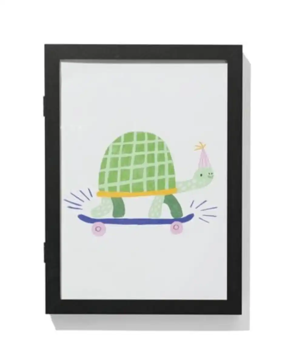 Bild 1 von Zeichnungsrahmen mit Ablagefach, DIN A4, Schwarz