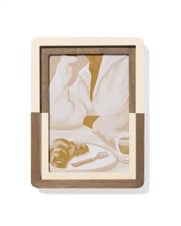 Bild 1 von Bilderrahmen 10 × 15 cm, Holz, Weiß