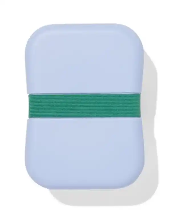 Bild 1 von Brotdose mit Gummiband, hellblau