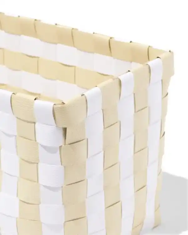 Bild 2 von Korb 35 x 19 cm mit Deckel, kariert, Blau