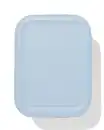 Bild 1 von Brotdose, 19.8 × 14.8 × 8 cm, hellblau-braun