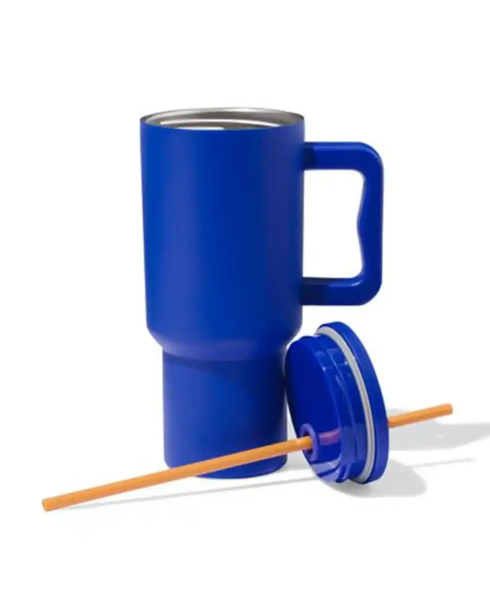 Bild 3 von Trinkbecher, 900 ml, Edelstahl, blau