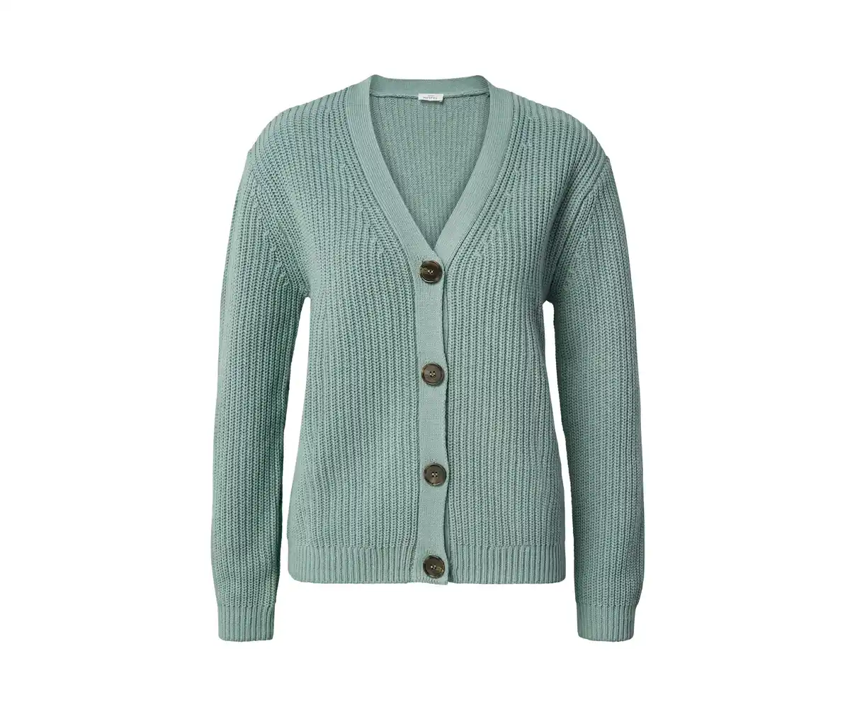 Bild 1 von Grobstrick-Cardigan, salbei