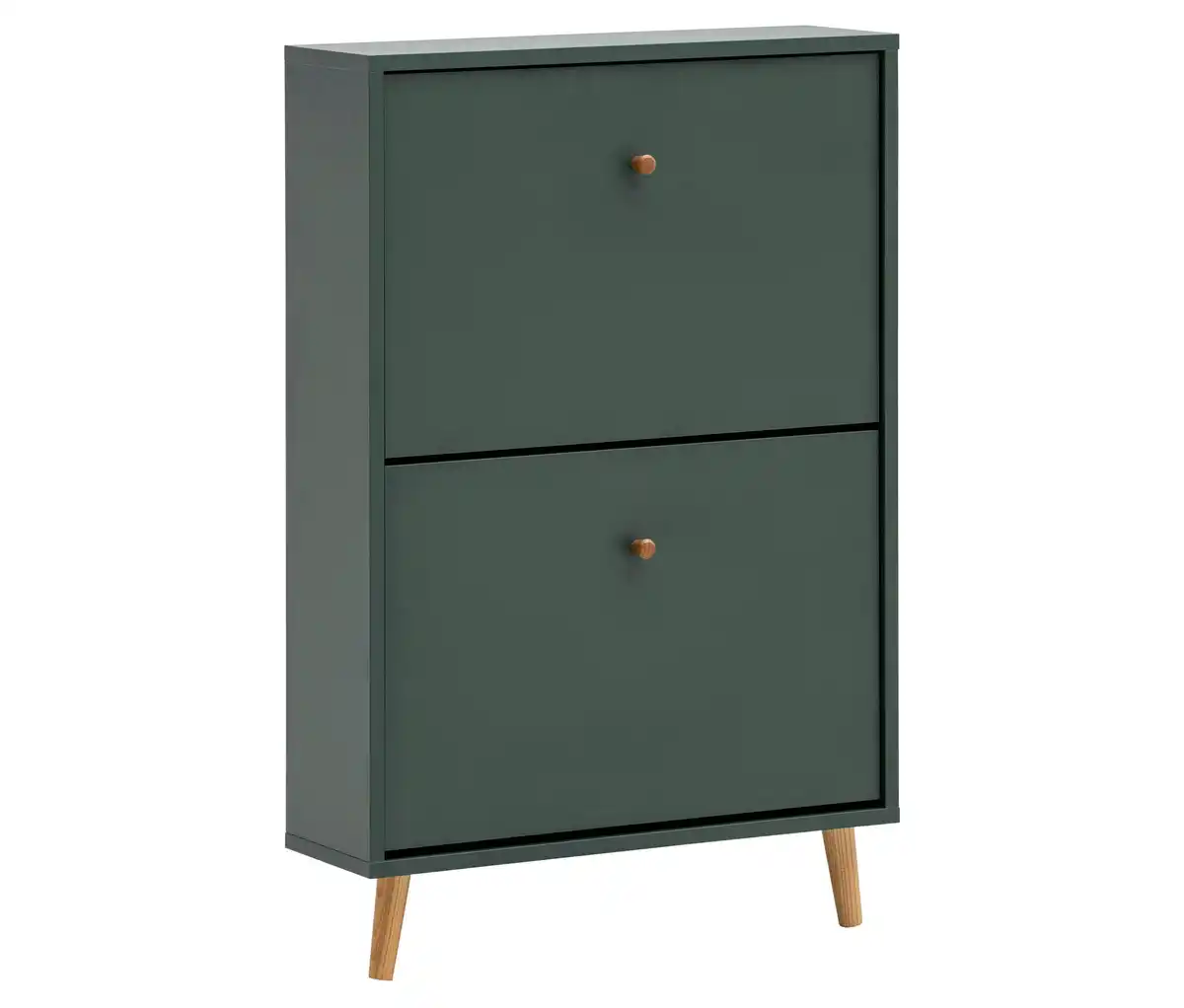 Bild 1 von Schuhschrank »Bjarne«, 2 Klappen, waldgrün