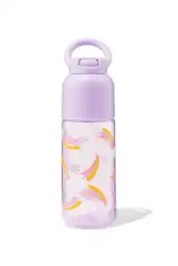 Trinkflasche mit Trinkhalm, Sterne, 300 ml