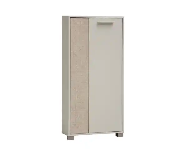 Bild 1 von Highboard »Edno«, cremebeige mit Canasta-Dekor