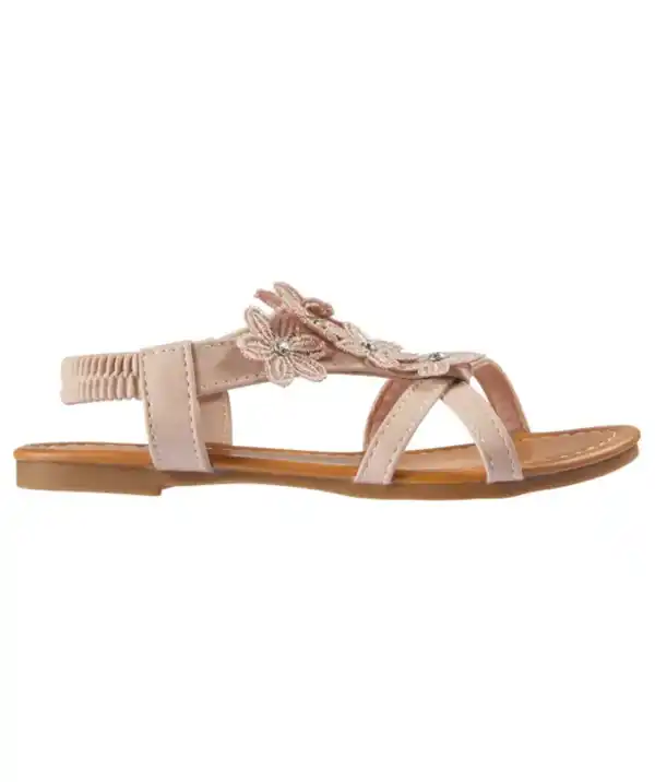 Bild 1 von Sandalen mit Blumen, rosa