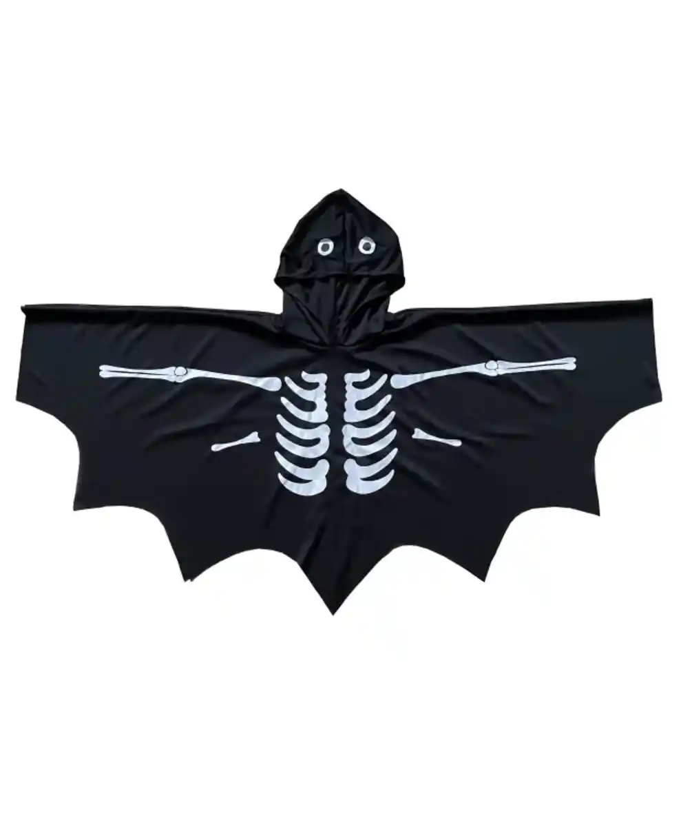 Bild 1 von Kinder-Cape Halloween, schwarz