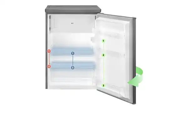 Bild 2 von Bomann Kühlschrank KS 7251 ix